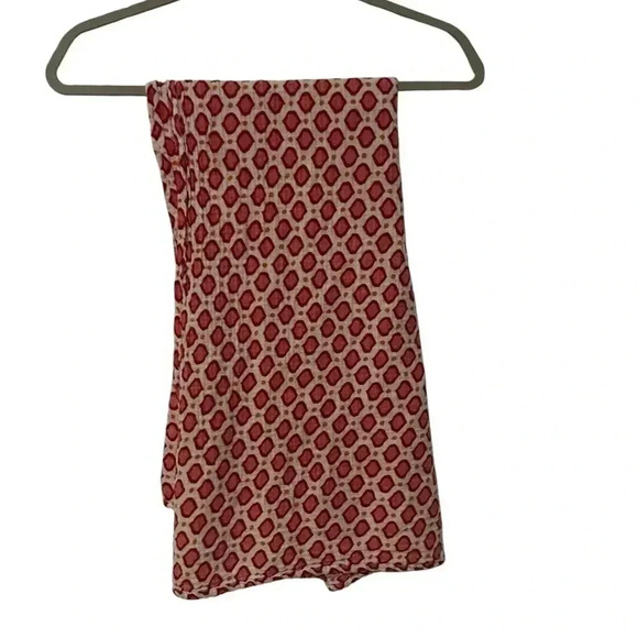 Levtex swaddle blanket red muslin geometric - Picture 2 of 2